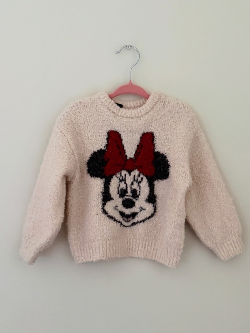 Zara HTF Knit Minnie Sweater